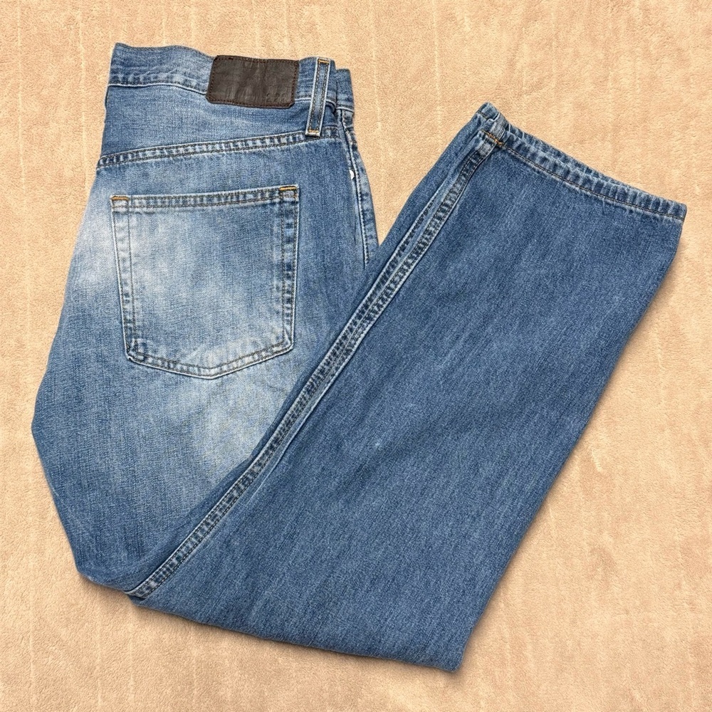 Mens Adam Levine Jeans 32 X 30 Distressed Med Wash
